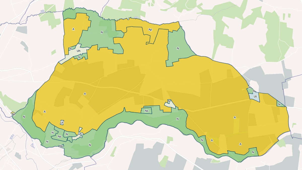 Aperçu cartographique de Saint-Sylvestre-de-Cormeilles, centré sur la commune