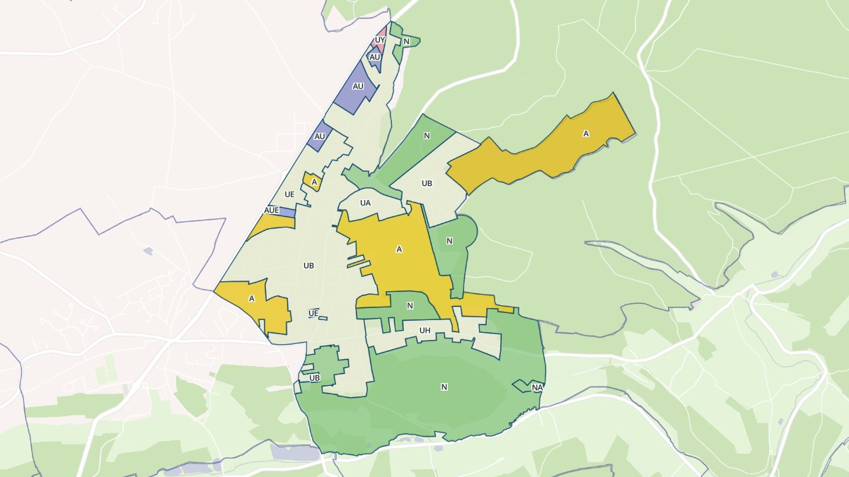 Aperçu cartographique de La Saussaye, centré sur la commune
