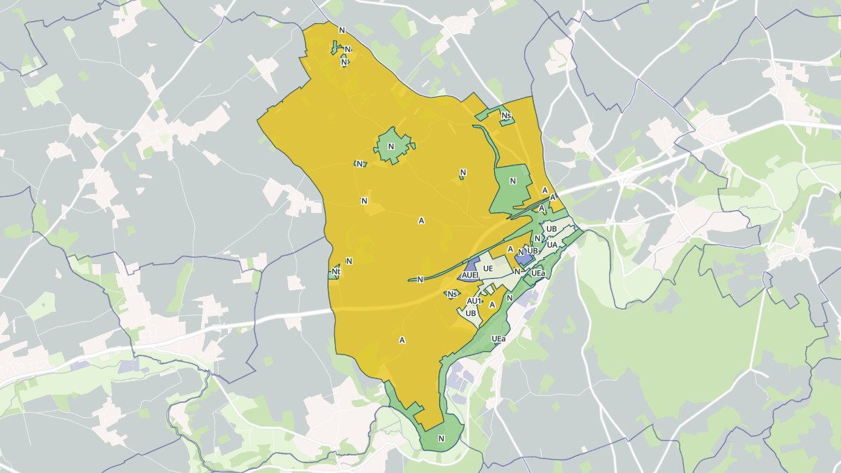 Aperçu cartographique de Tillières-sur-Avre, centré sur la commune