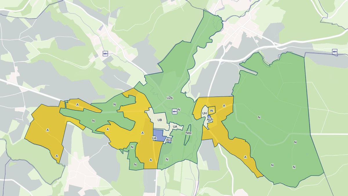 Aperçu cartographique de Vascœuil, centré sur la commune