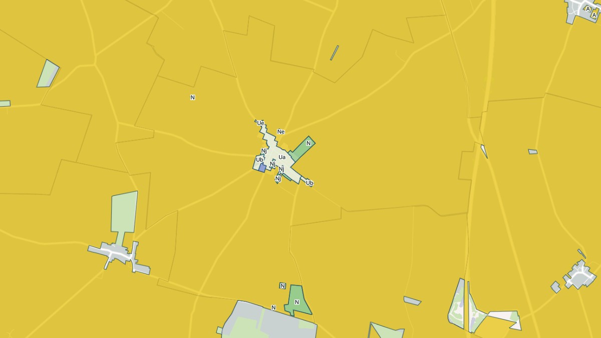 Aperçu cartographique de Baigneaux, centré sur la commune