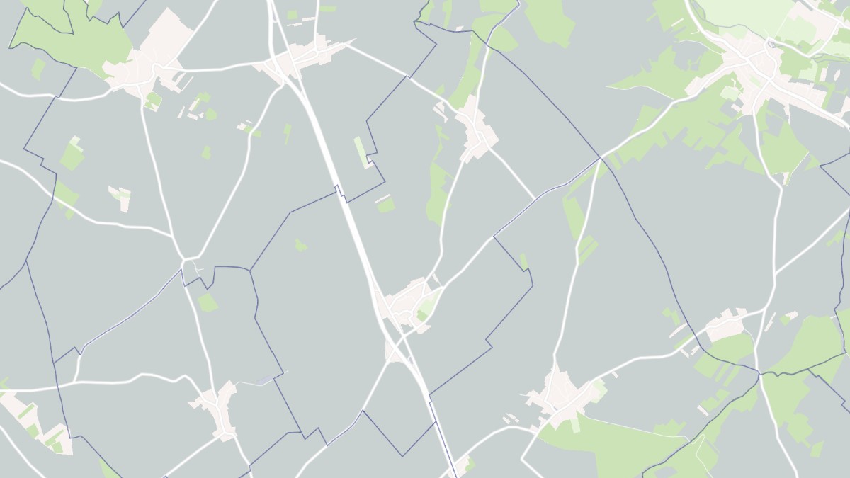 Aperçu cartographique de Le Boullay-Mivoye, centré sur la commune