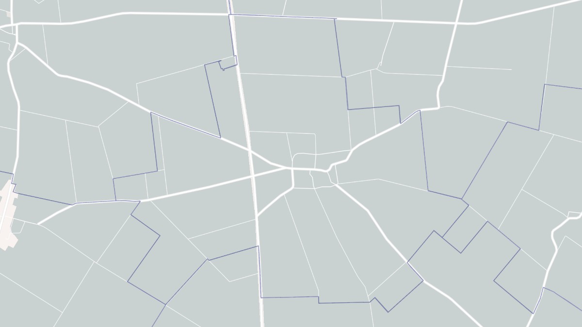 Aperçu cartographique de Bullainville, centré sur la commune