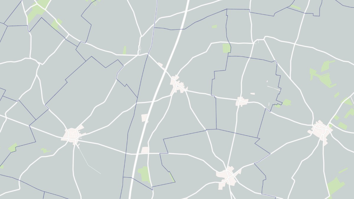 Aperçu cartographique de Châtenay, centré sur la commune