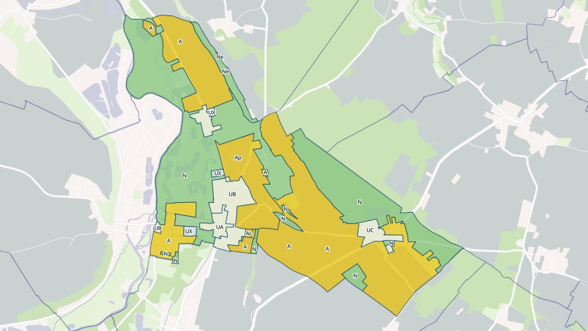 Aperçu cartographique de La Chaussée-d'Ivry, centré sur la commune