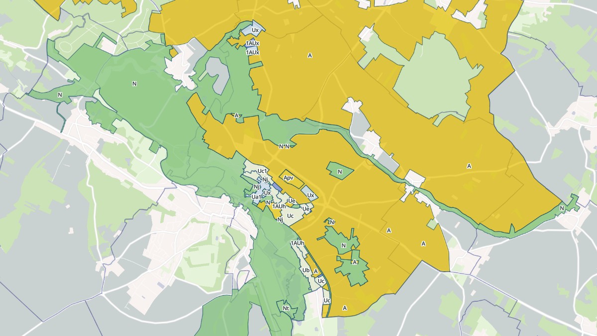 Aperçu cartographique de Coulombs, centré sur la commune