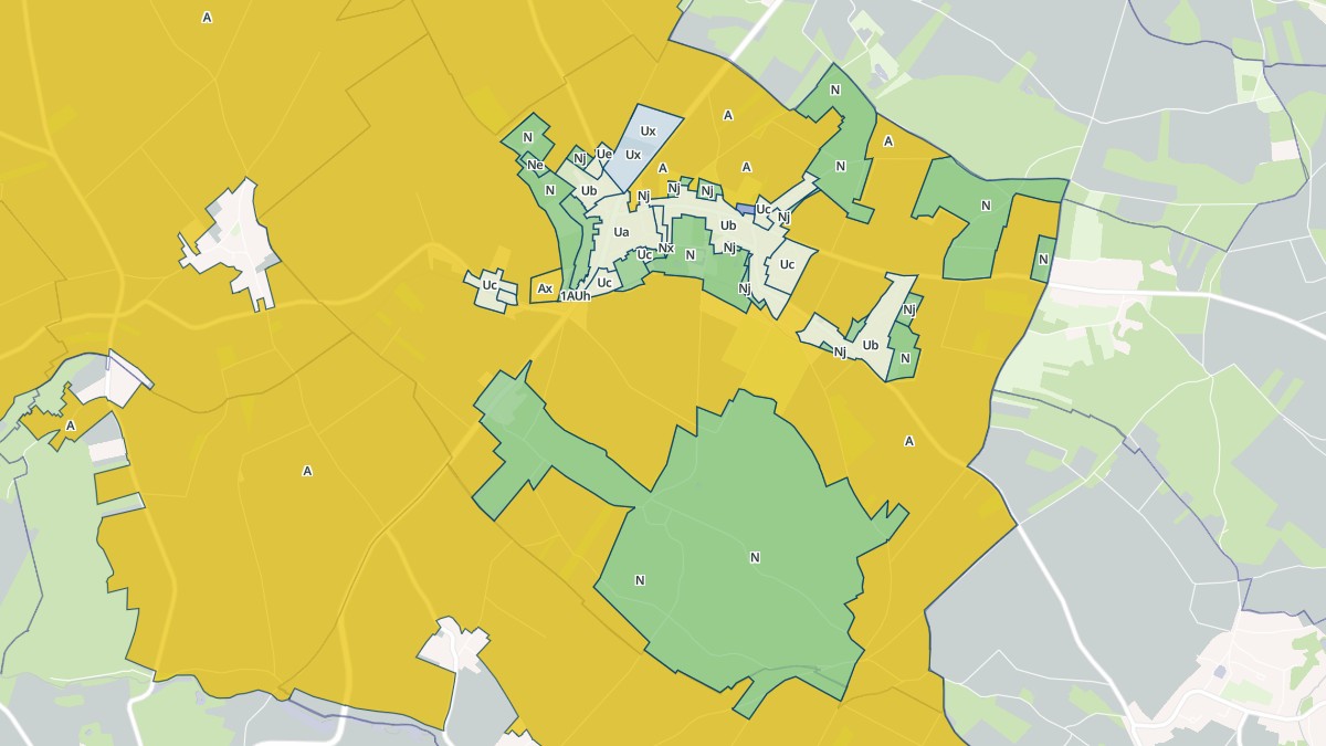 Aperçu cartographique de Faverolles, centré sur la commune