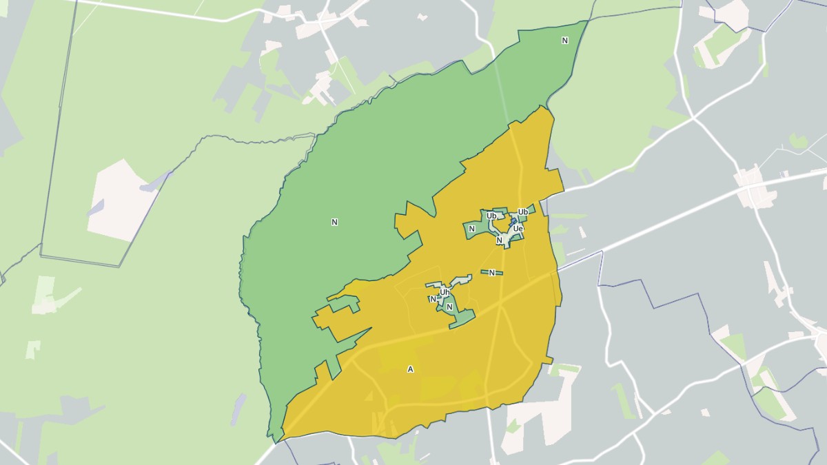 Aperçu cartographique de Friaize, centré sur la commune