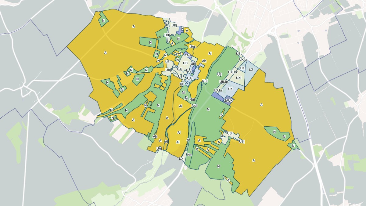 Aperçu cartographique de Garnay, centré sur la commune