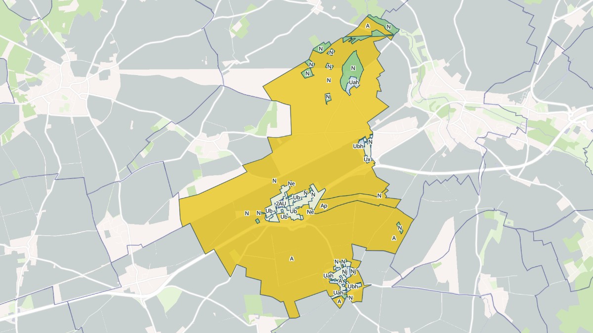 Aperçu cartographique de Goussainville, centré sur la commune