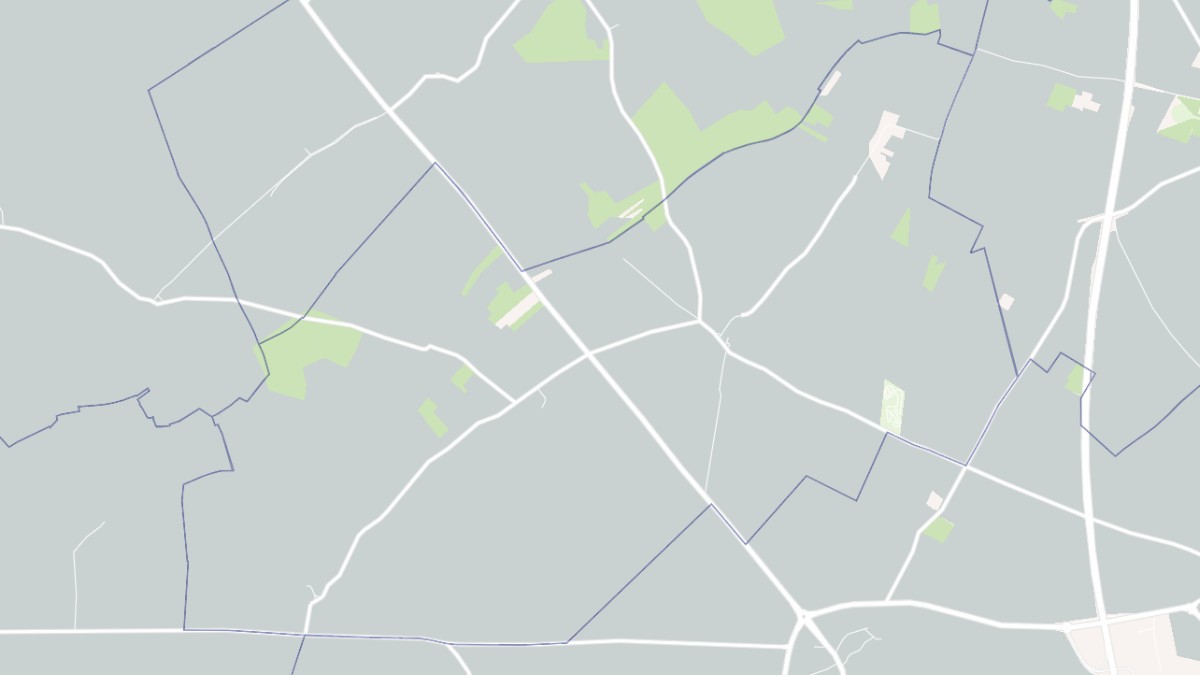 Aperçu cartographique de Guilleville, centré sur la commune