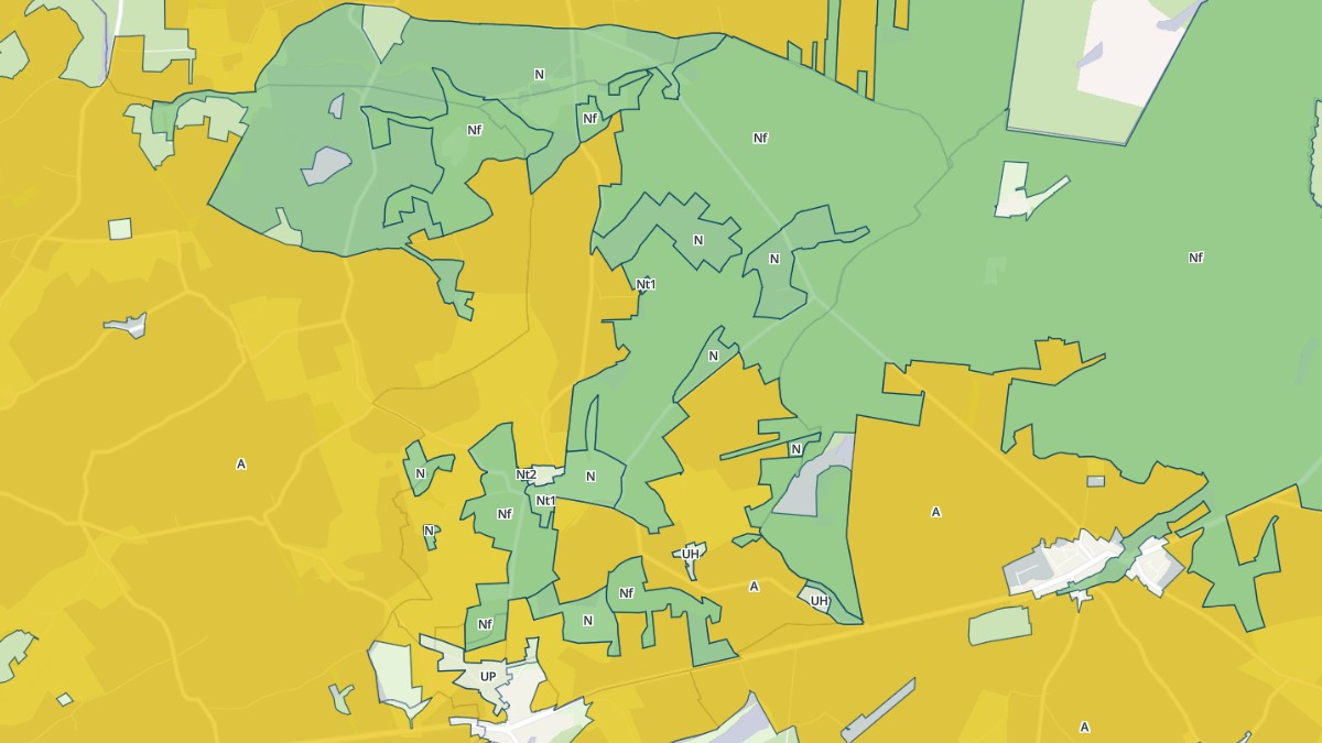 Aperçu cartographique de Montireau, centré sur la commune