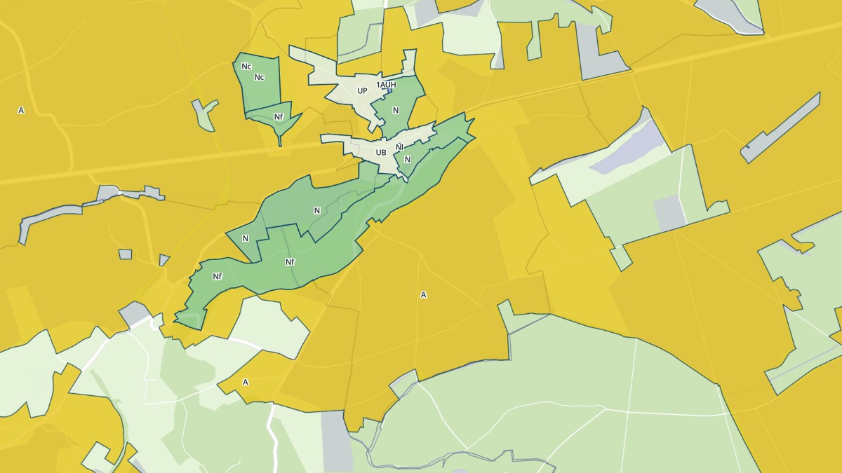 Aperçu cartographique de Montlandon, centré sur la commune