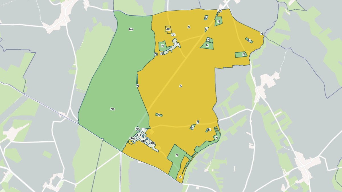 Aperçu cartographique de Saint-Jean-de-Rebervilliers, centré sur la commune