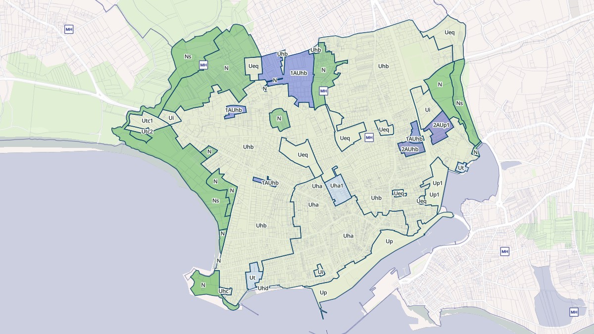 Aperçu cartographique de Guilvinec, centré sur la commune