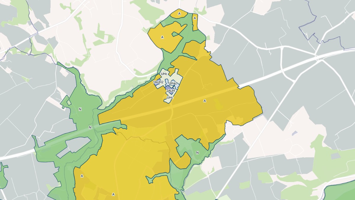 Aperçu cartographique de Lanneuffret, centré sur la commune