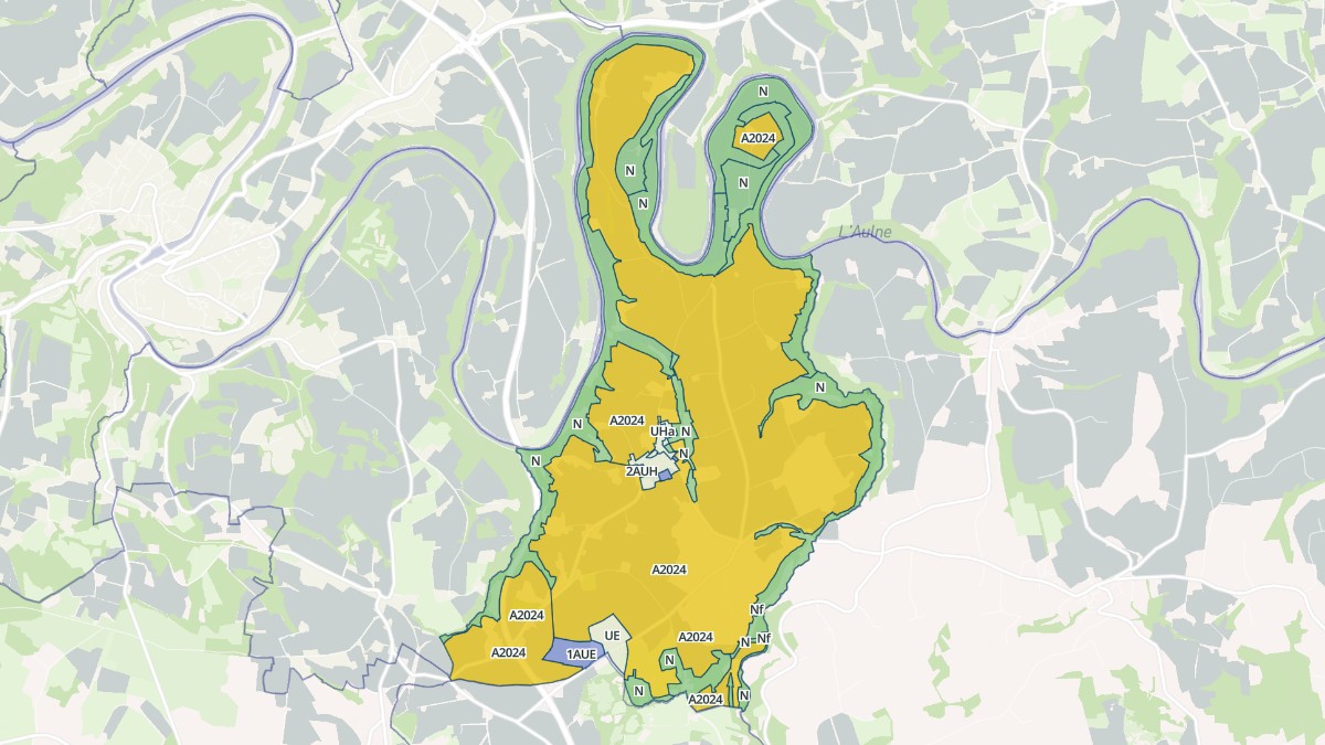 Aperçu cartographique de Lothey, centré sur la commune