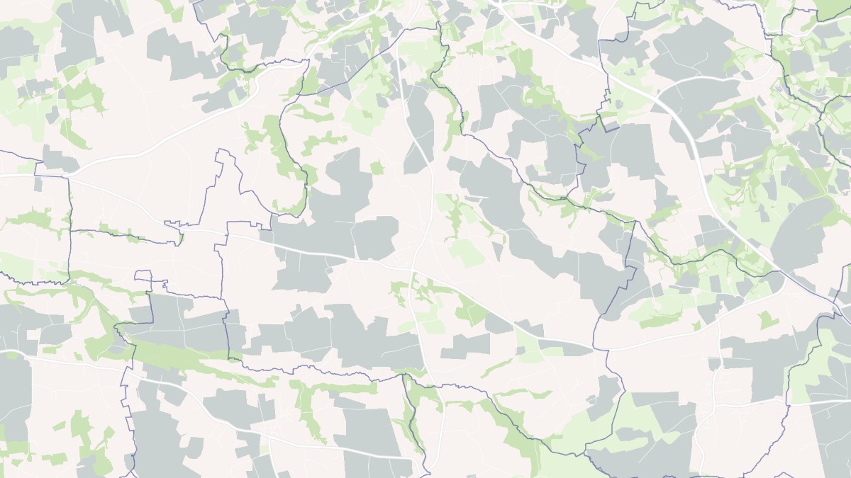 Aperçu cartographique de Pouldergat, centré sur la commune