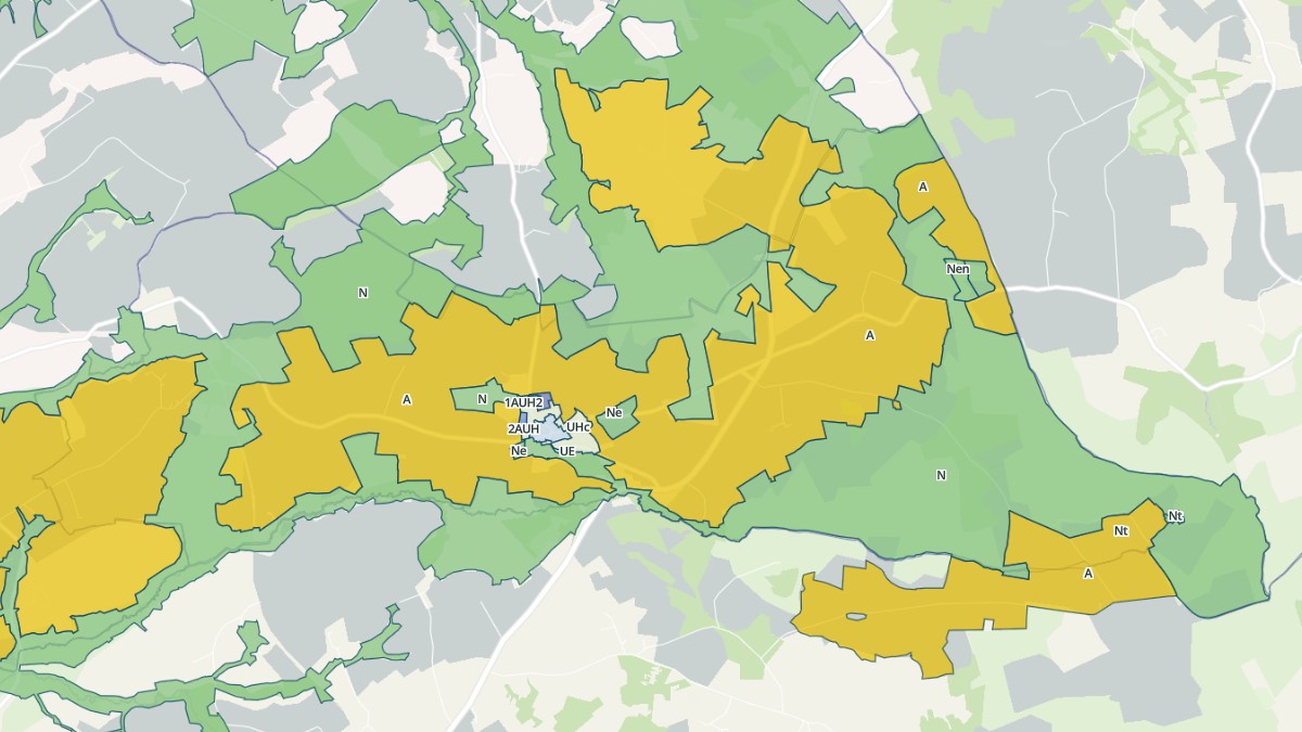Aperçu cartographique de Saint-Eloy, centré sur la commune