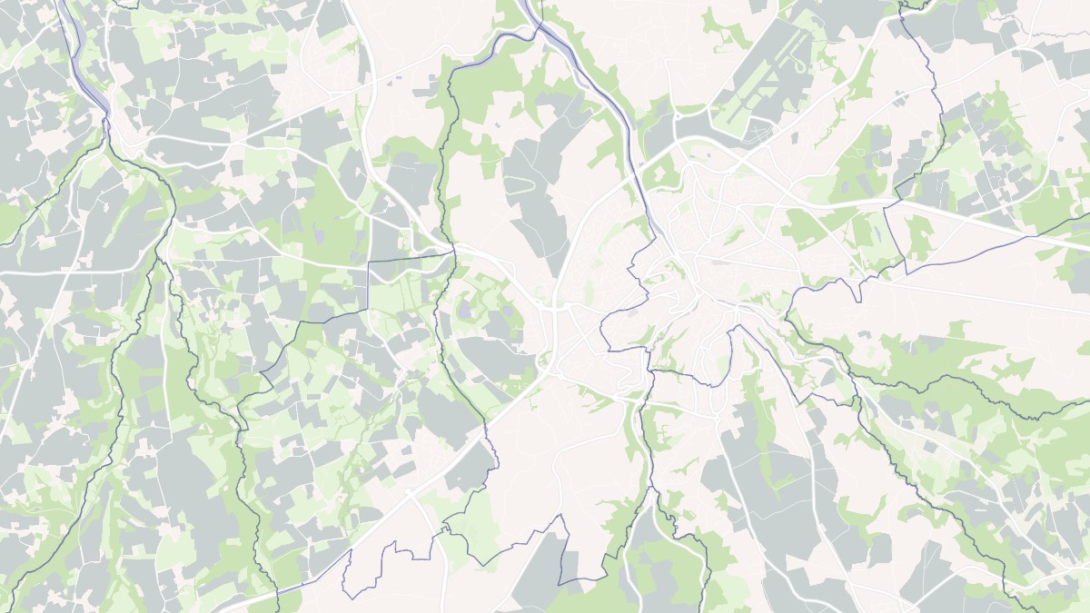 Aperçu cartographique de Saint-Martin-des-Champs, centré sur la commune