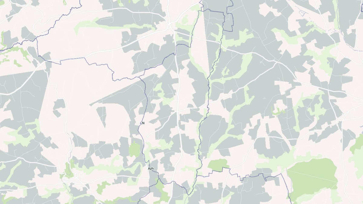Aperçu cartographique de Tourch, centré sur la commune