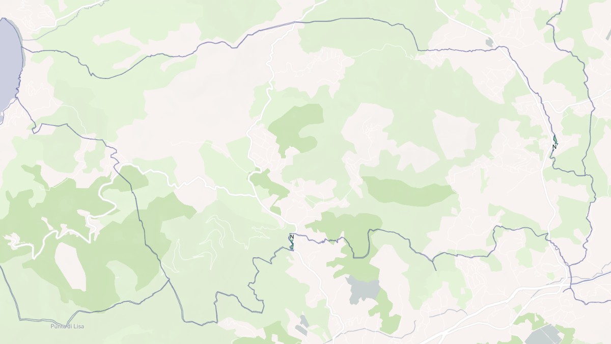 Aperçu cartographique de Alata, centré sur la commune