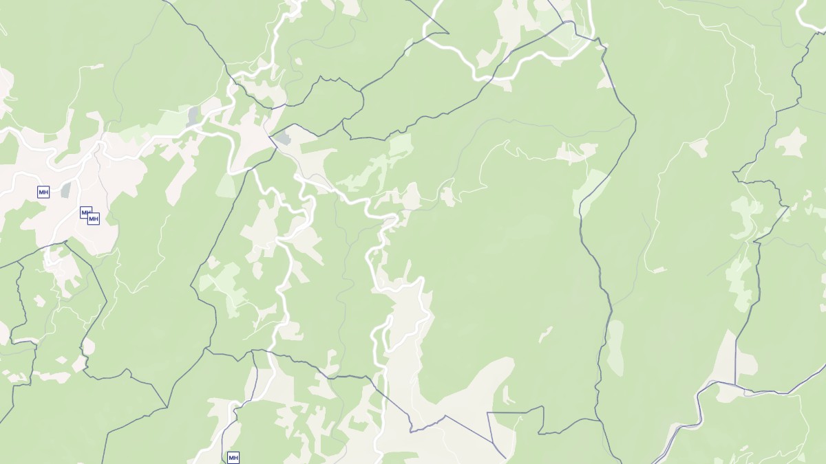 Aperçu cartographique de Azilone-Ampaza, centré sur la commune