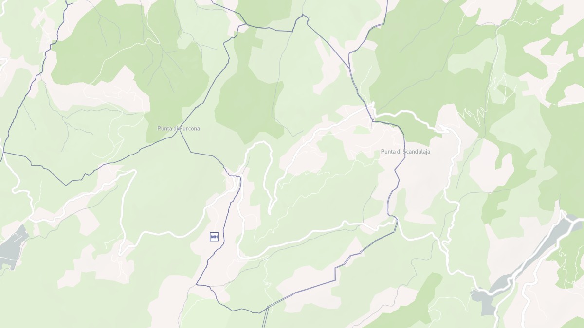 Aperçu cartographique de Bilia, centré sur la commune