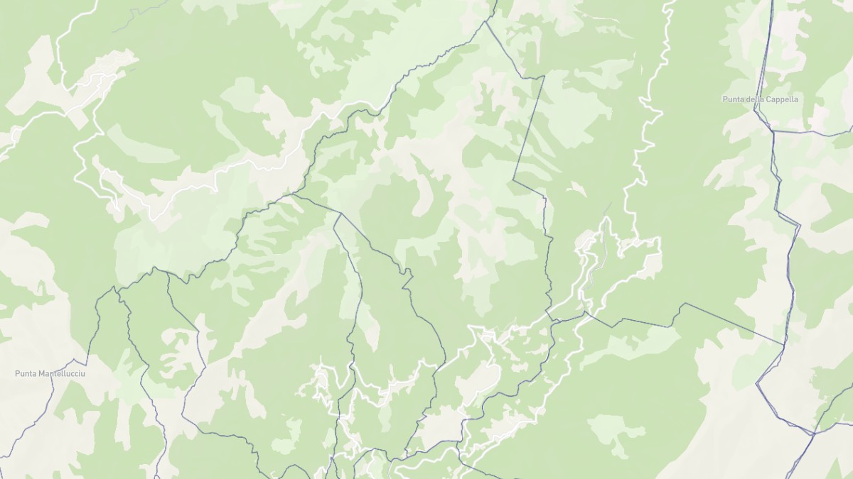 Aperçu cartographique de Ciamannacce, centré sur la commune