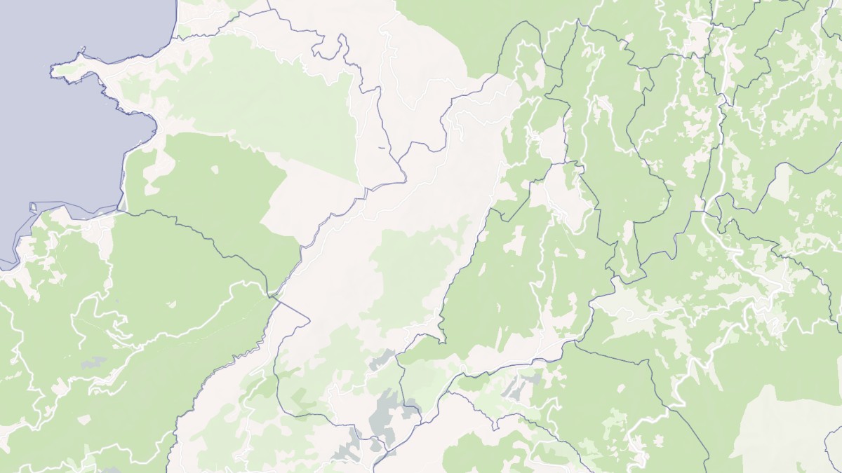 Aperçu cartographique de Cognocoli-Monticchi, centré sur la commune