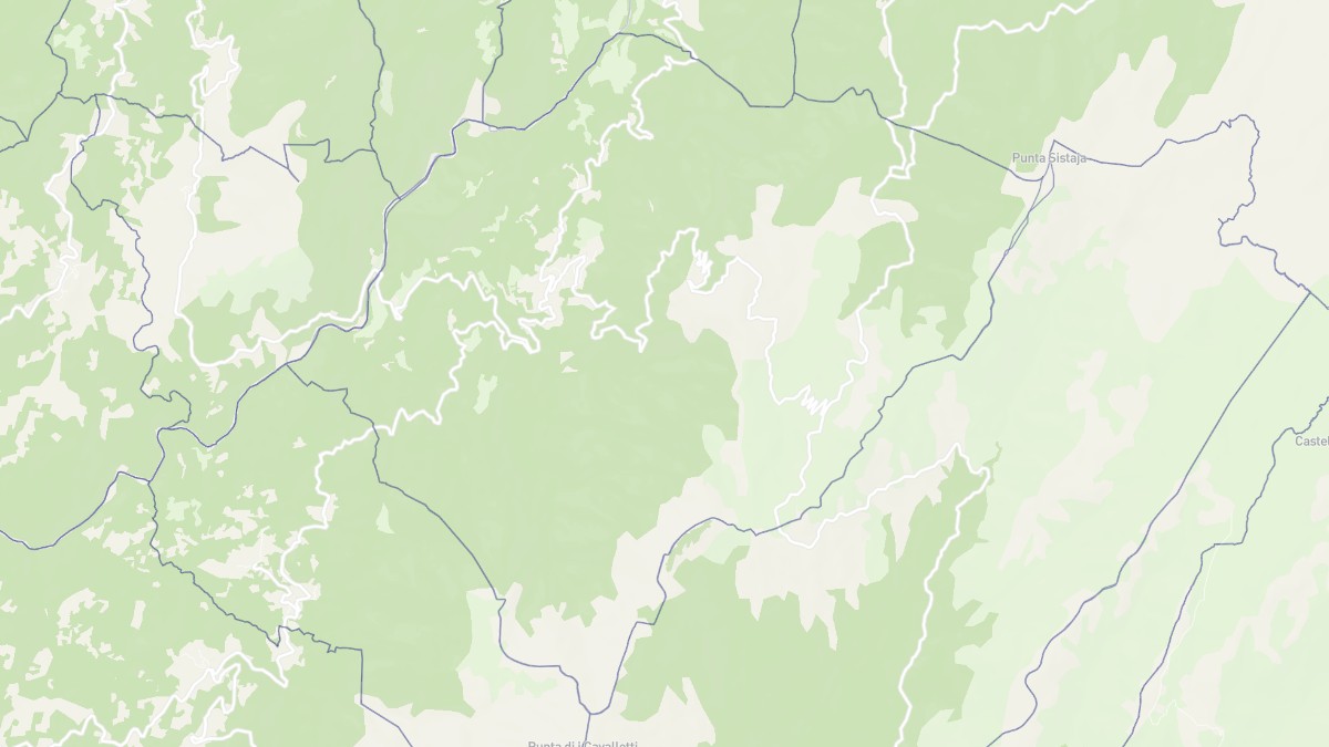 Aperçu cartographique de Olivese, centré sur la commune