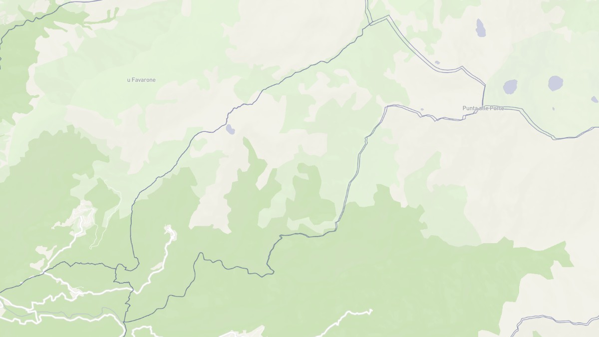 Aperçu cartographique de Orto, centré sur la commune