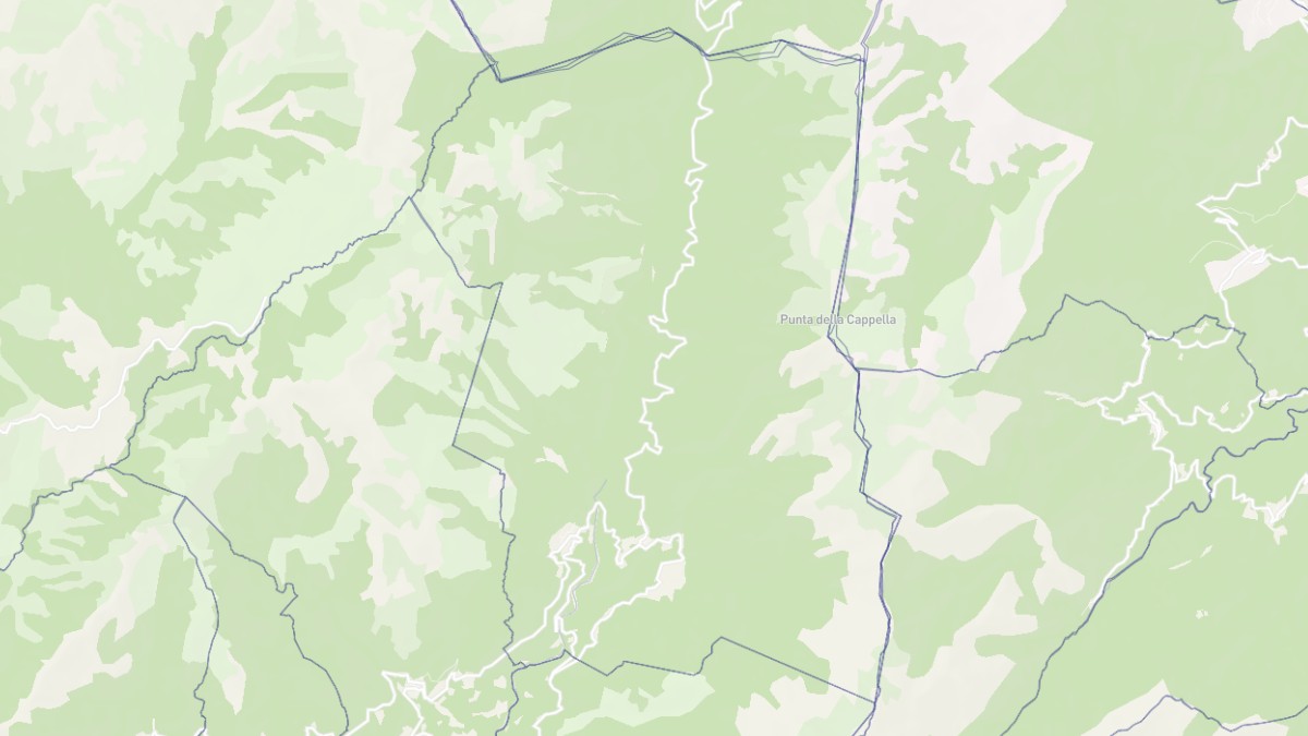 Aperçu cartographique de Palneca, centré sur la commune