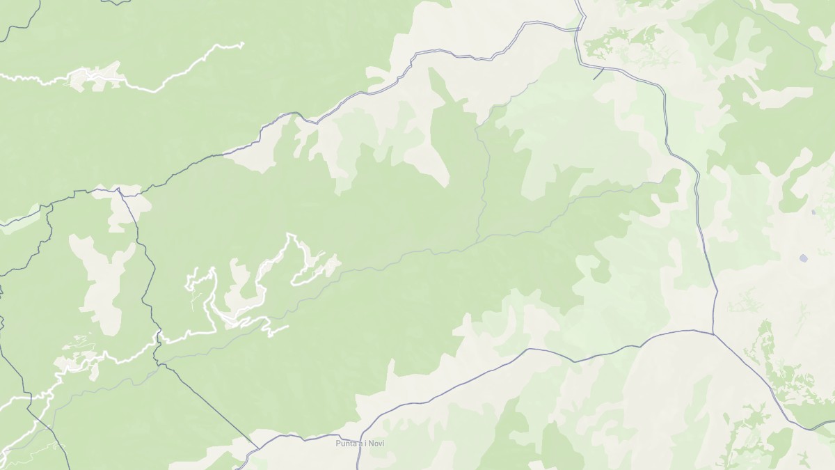 Aperçu cartographique de Pastricciola, centré sur la commune