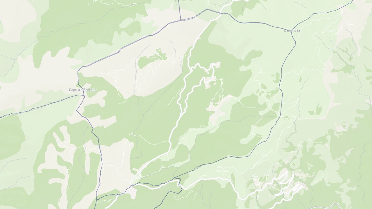 Aperçu cartographique de Renno, centré sur la commune