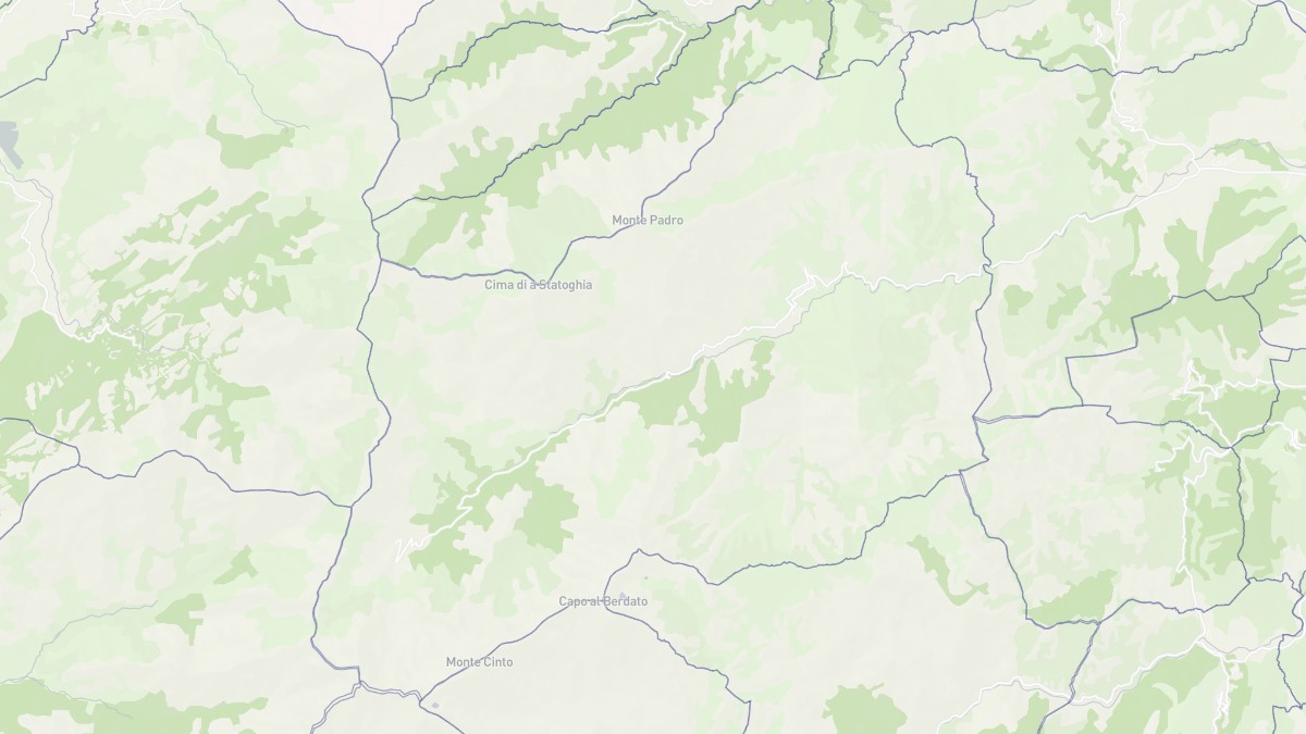 Aperçu cartographique de Asco, centré sur la commune