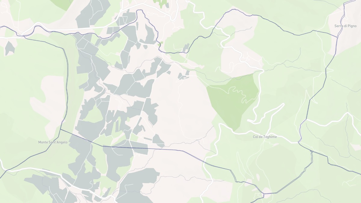 Aperçu cartographique de Barbaggio, centré sur la commune