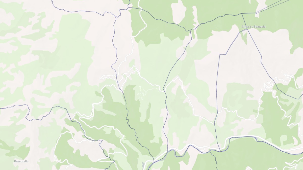 Aperçu cartographique de Bigorno, centré sur la commune