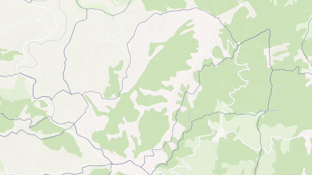 Aperçu cartographique de Erbajolo, centré sur la commune