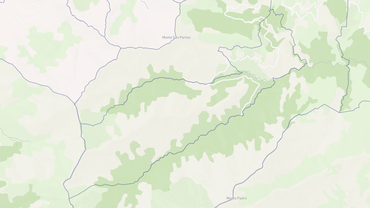 Aperçu cartographique de Mausoléo, centré sur la commune