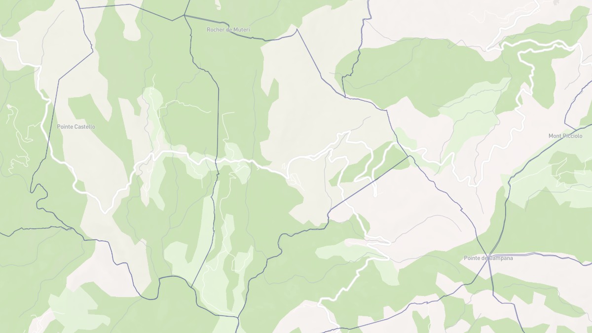 Aperçu cartographique de Moïta, centré sur la commune