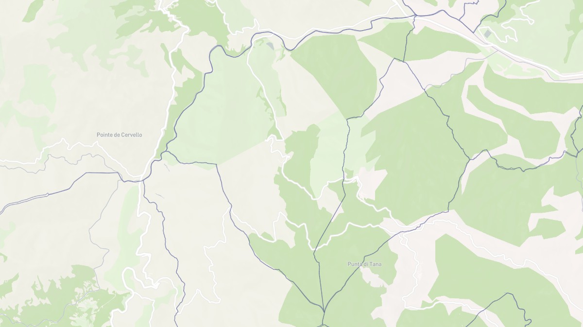 Aperçu cartographique de Noceta, centré sur la commune