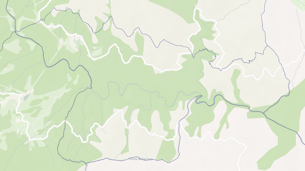 Aperçu cartographique de Ortale, centré sur la commune
