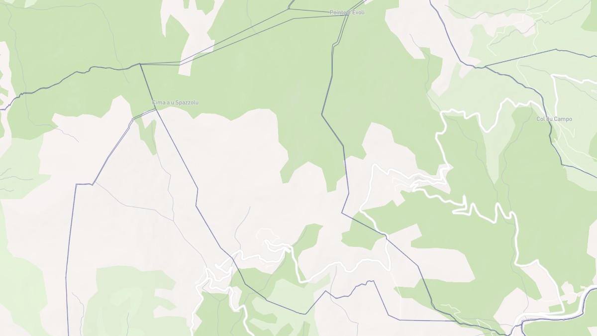 Aperçu cartographique de Scolca, centré sur la commune