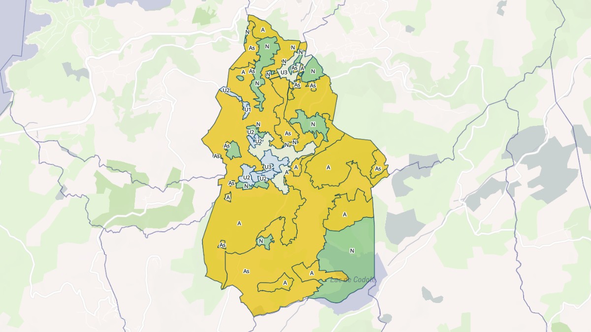 Aperçu cartographique de Santa-Reparata-di-Balagna, centré sur la commune