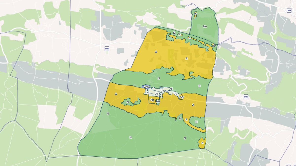 Aperçu cartographique de La Bastide-d'Engras, centré sur la commune