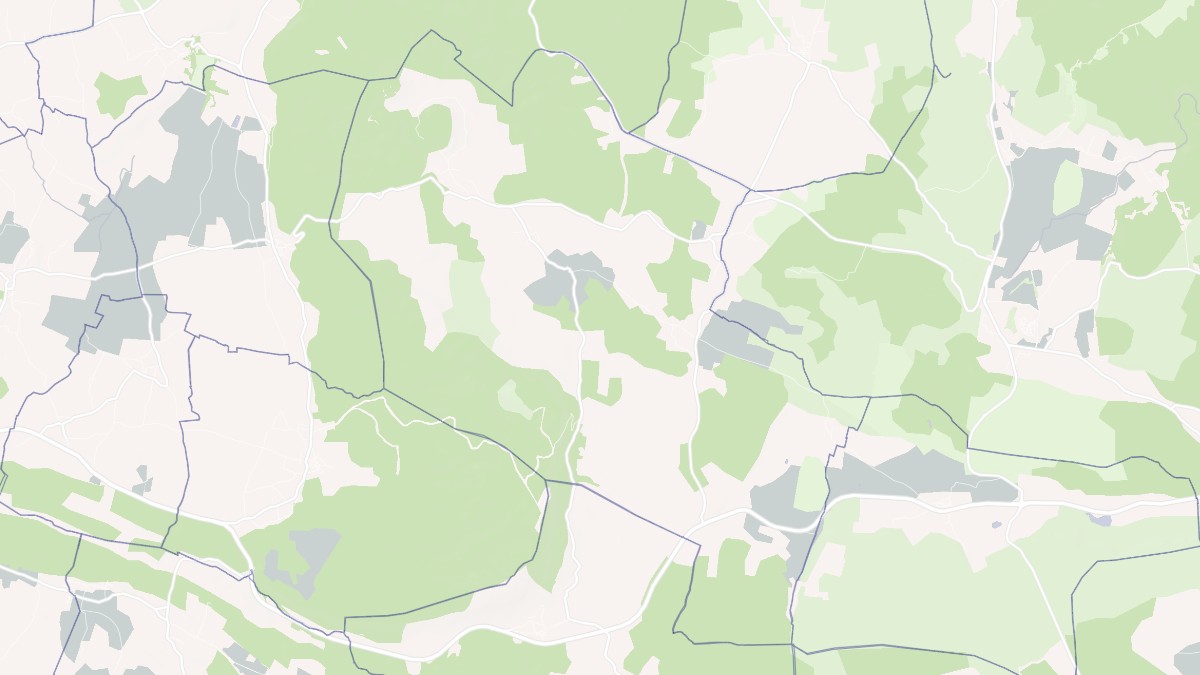 Aperçu cartographique de Bouquet, centré sur la commune