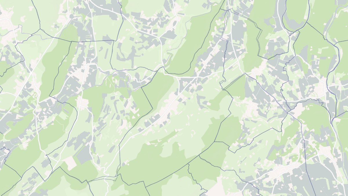 Aperçu cartographique de Carnas, centré sur la commune