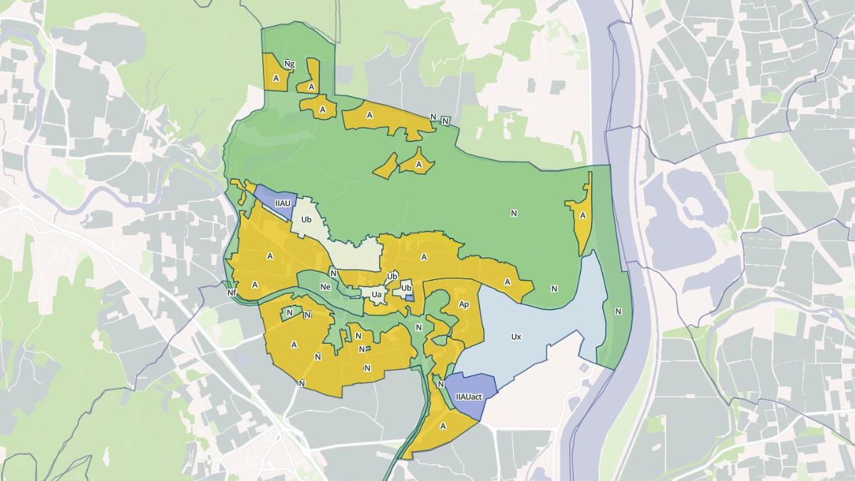 Aperçu cartographique de Chusclan, centré sur la commune