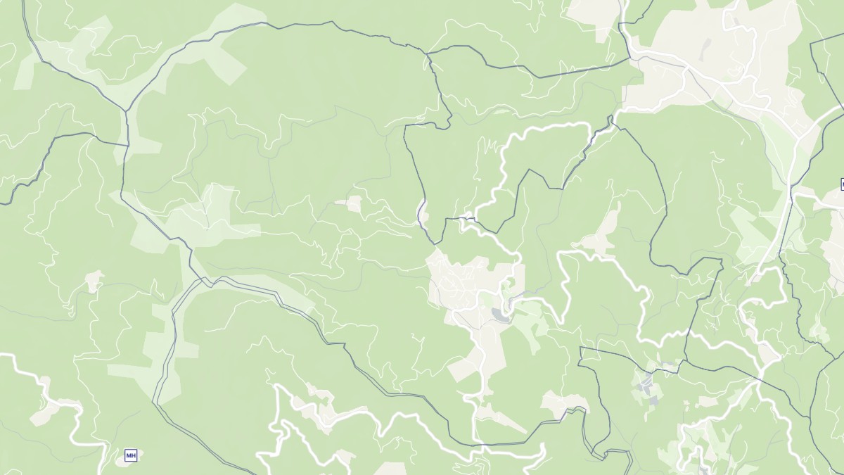 Aperçu cartographique de Colognac, centré sur la commune